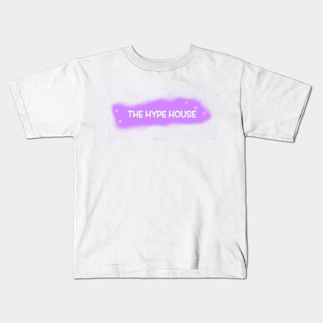 Tik Tok Hype House Youtube Logo Kids T-Shirt by By Design